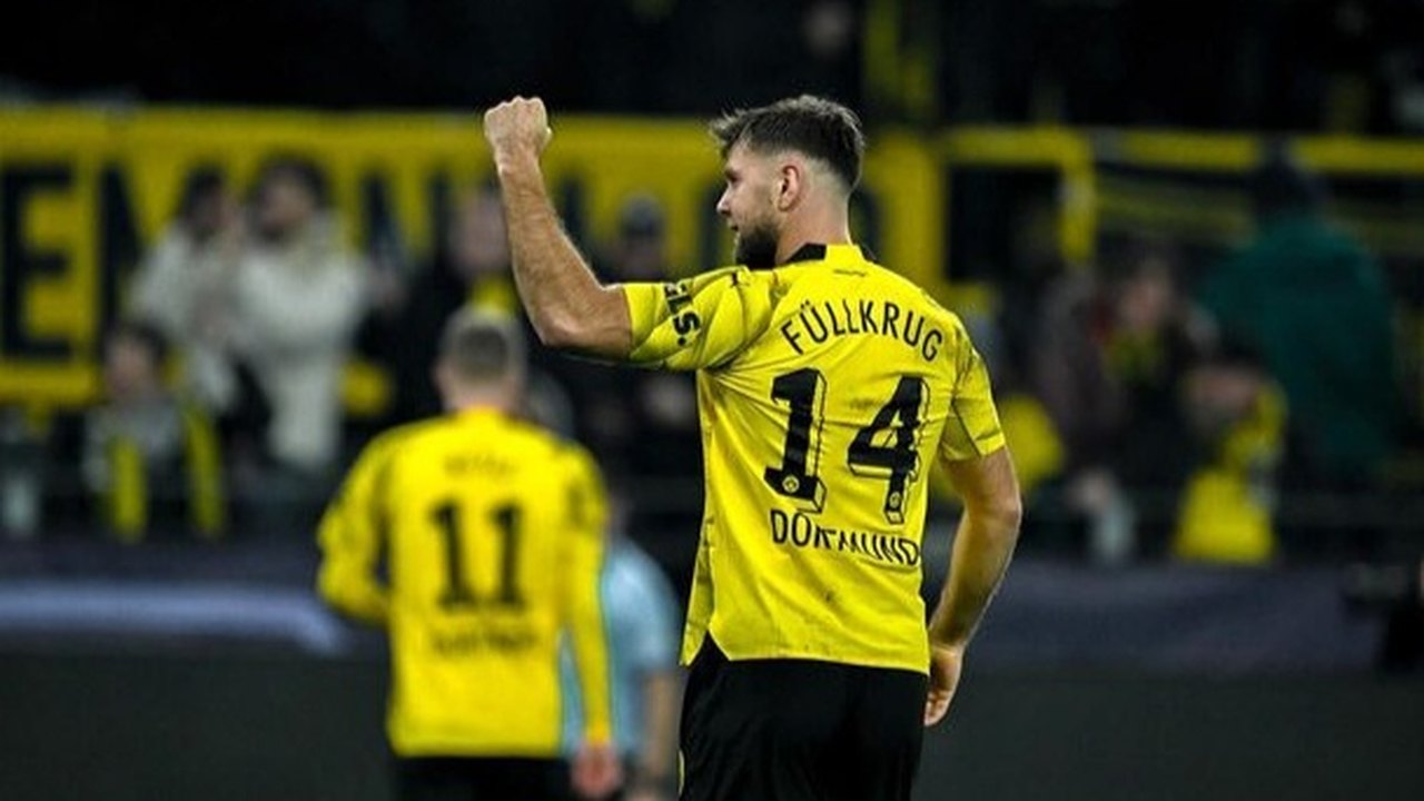 Fullkrug faz três, Dortmund derrota Bochum e sobe para o 4º lugar do Campeonato Alemão