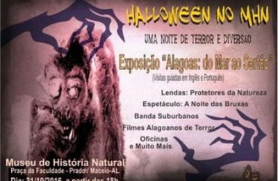 Festa comemora o Dia das Bruxas no Museu da História Natural