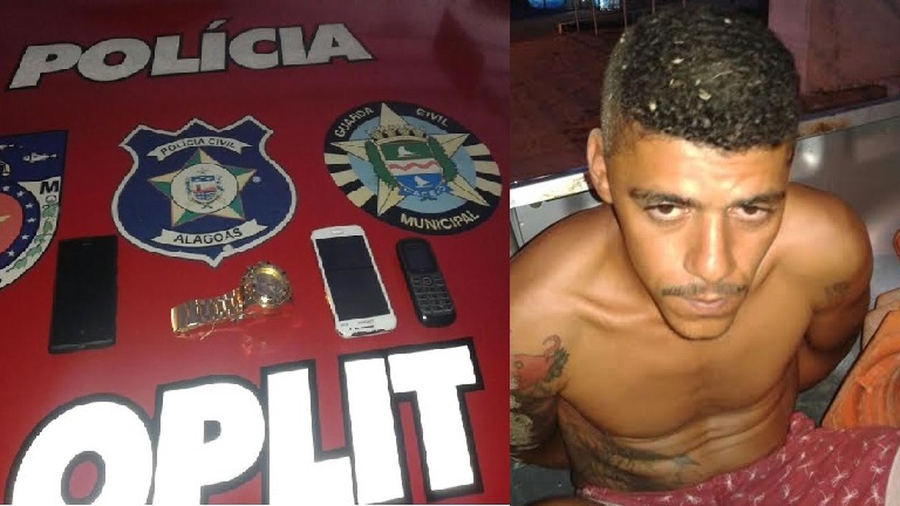 Maceió: Oplit prende homem acusado de roubar em festa