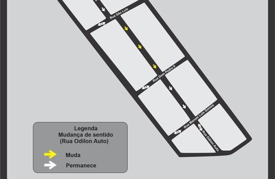 SMTT Arapiraca anuncia mudança no sentido da rua Odilon Auto