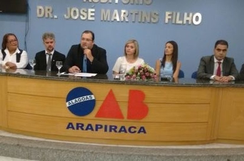 Hector Martins toma posse como presidente da Subsecção de Arapiraca