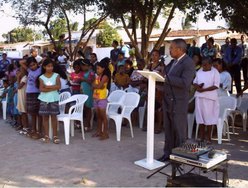 Ponto de pregação em Moacir Andrade