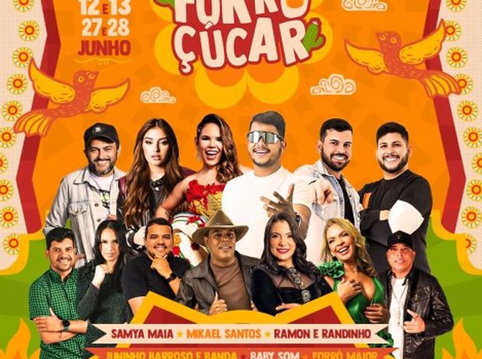 Prefeitura de Pão de Açúcar anuncia atrações do Forroçúcar 2025