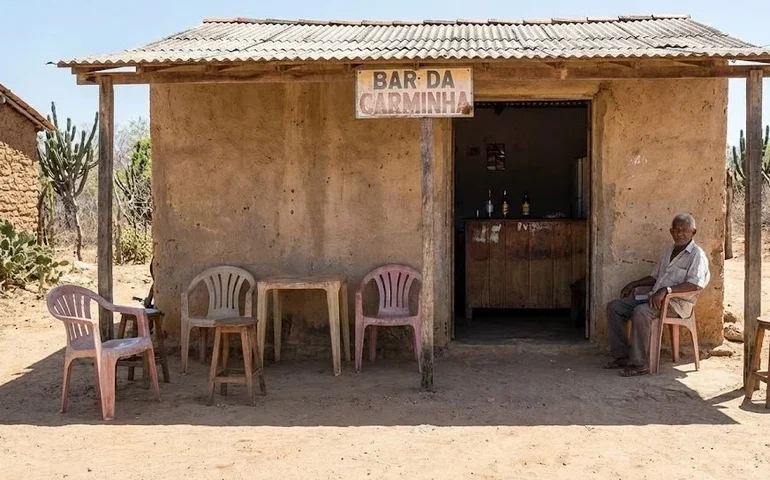 A vingança do bar: Polícia prende homem que tentou matar rival a facadas após briga em São José da Tapera