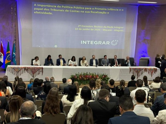 TCE/AL sedia II Encontro Técnico da Rede Integrar