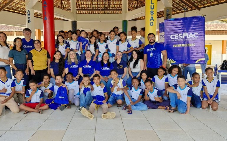Cesmac do Agreste leva ciência, diálogo e consciência ambiental às escolas
