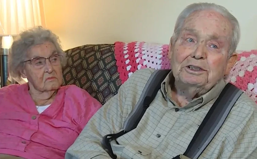 Casal de idosos morre aos 100 anos, com 20 horas de diferença