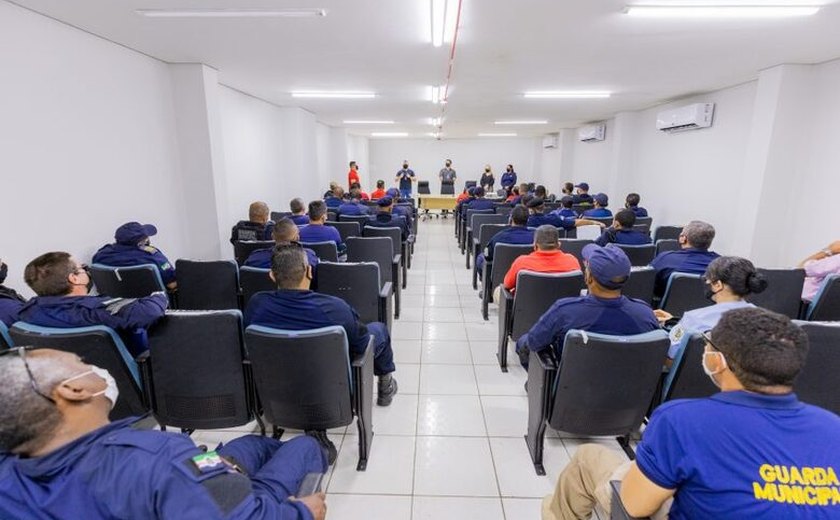 Guardas Municipais de Maceió participam de curso de atualização com base na Senasp