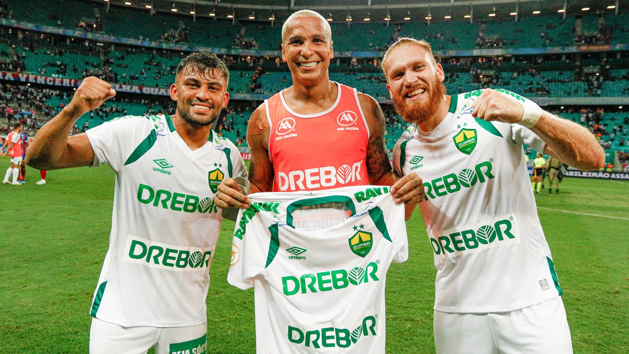Cuiabá vence em Salvador e complica o Bahia na briga contra o rebaixamento do Brasileirão