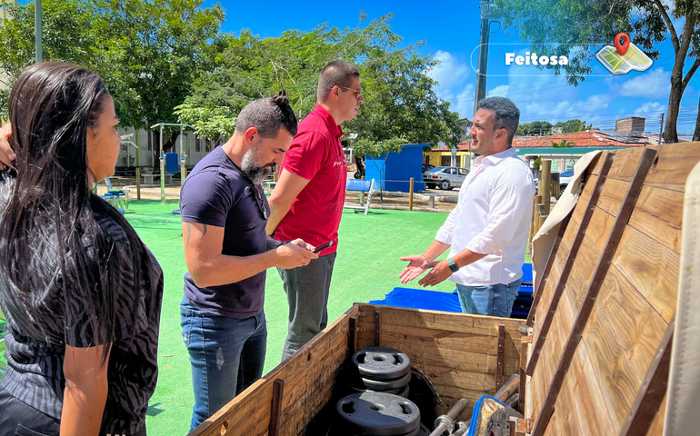 Academias do Povo na Jatiúca e no Feitosa passam por vistoria e serão revitalizadas