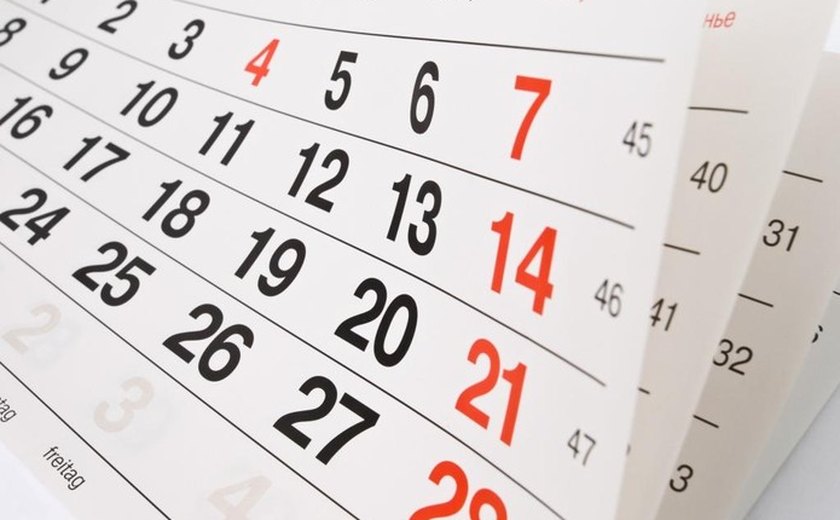 Prefeitura de Maceió divulga calendário de feriados