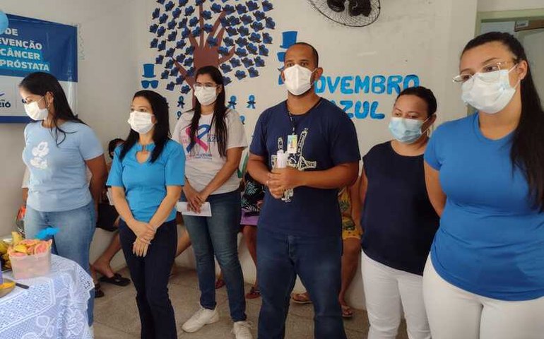 Novembro Azul: UBS José Pimentel Amorim realiza ações de promoção à saúde do homem