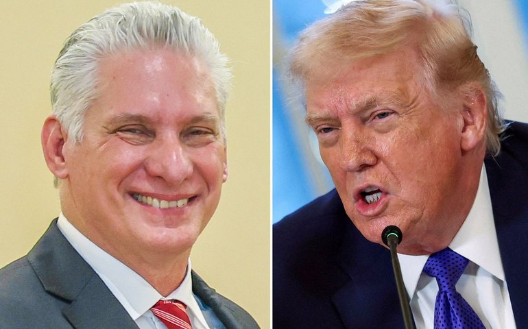 Trump faz ameaças a Cuba e presidente Miguel Diaz-Canel reage