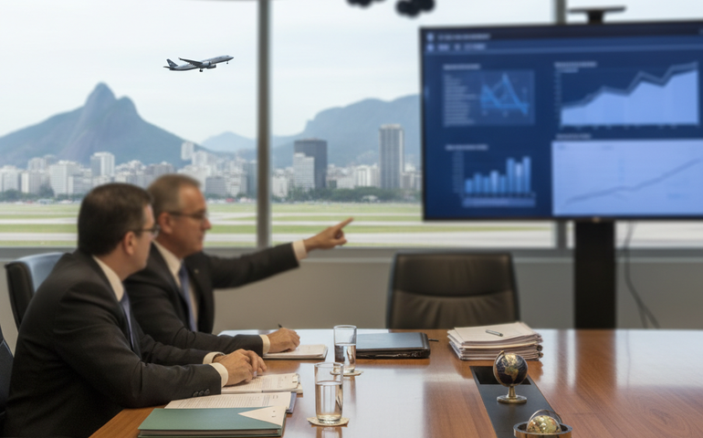 Eduardo Paes e governo federal discutem em janeiro limite de passageiros no Santos Dumont
