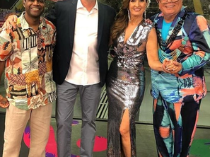 Pretinho da Serrinha, Alex Escobar, Fátima Bernardes e Milton Cunha - Camarote Globeleza
