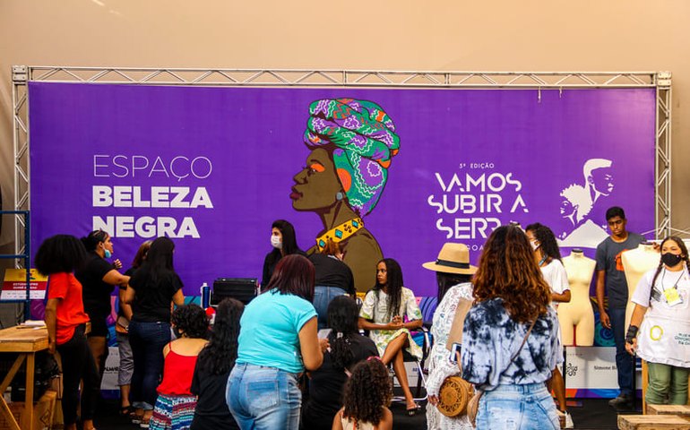 Vamos Subir a Serra terá espaço voltado para a Beleza Negra na Praça Multieventos