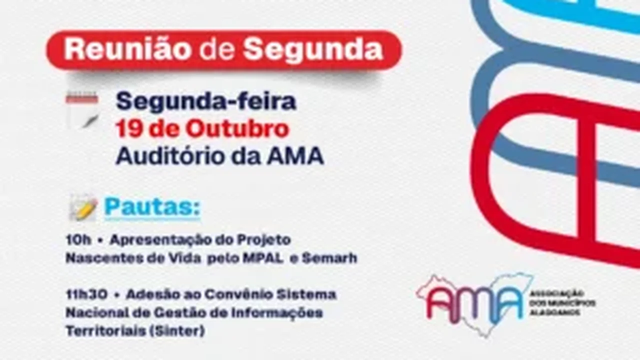 AMA reúne prefeitos para apresentação do projeto Nascentes de Vida
