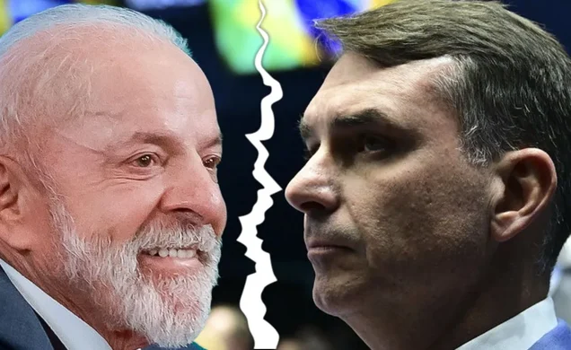 Lula e flávio. Fonte: Internet