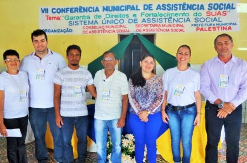 Palestina realizou sua VII Conferência Municipal de Assistência Social