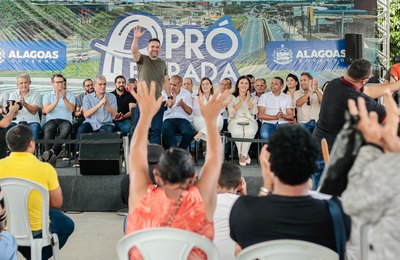 São José da Tapera recebe obras do Programa Minha Cidade Linda e governador anuncia novos investimentos