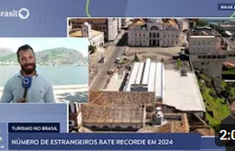 Número de estrangeiros bate recorde em 2024