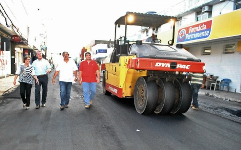 Em 2014, Arapiraca já tem mais de 109 mil m² pavimentados