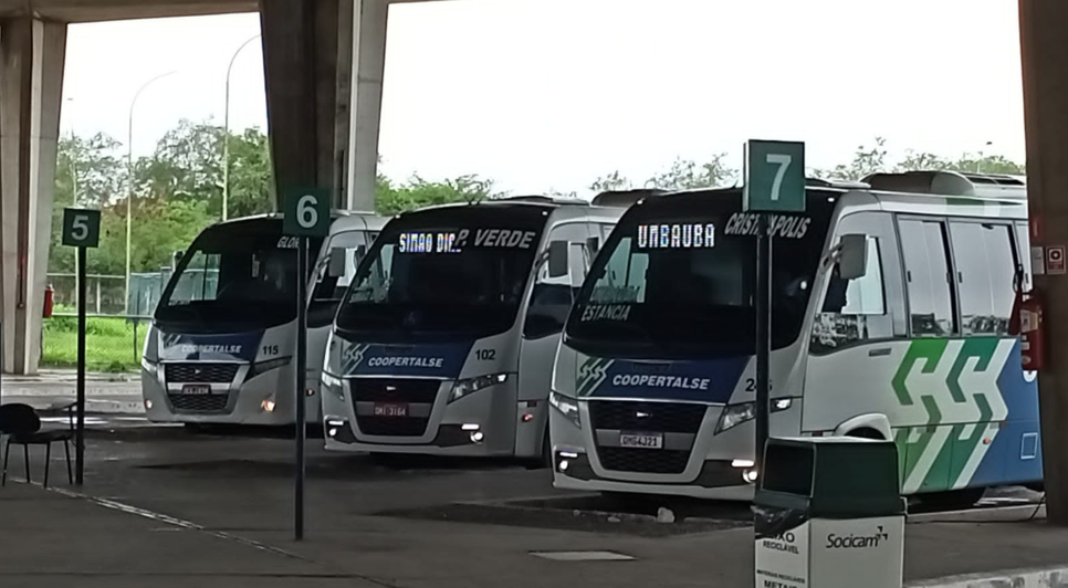 Frota reserva de transporte intermunicipal circula em Sergipe durante feriado prolongado / Foto: Ascom/Sedurbs