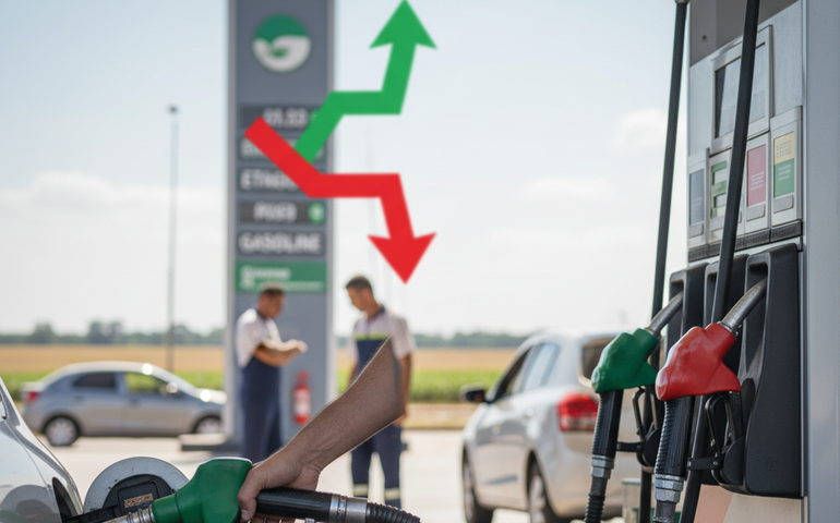 Etanol é mais vantajoso que gasolina apenas em Mato Grosso do Sul, aponta ANP