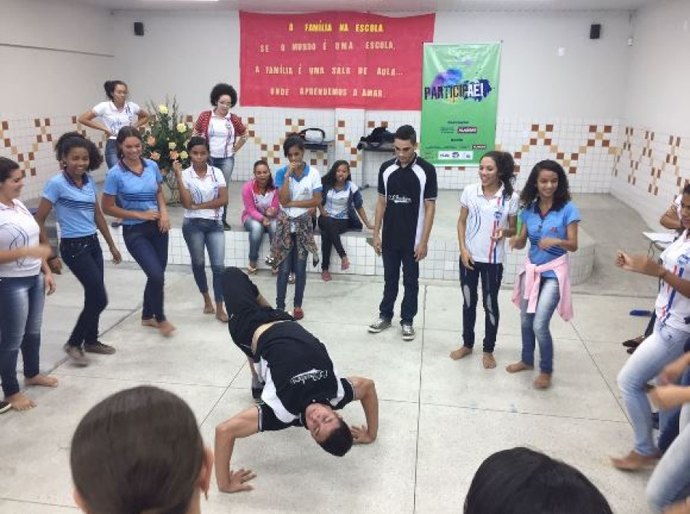 Participaê reúne dezenas de jovens em escola estadual de Quebrangulo