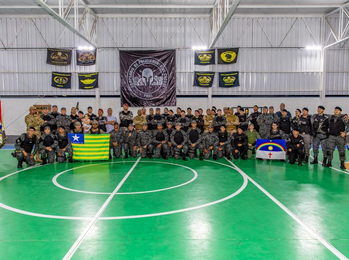 PM forma terceira turma do Curso de Controle de Distúrbios Civis