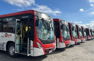 Vinte novos Geladões ampliam frota de ônibus climatizados em Maceió