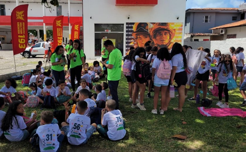 Semana da Criança do Corpo de Bombeiros reúne mais de mil crianças em Maceió