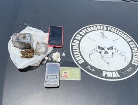 Após denúncias, PM flagra tráfico de drogas em Maceió e Penedo