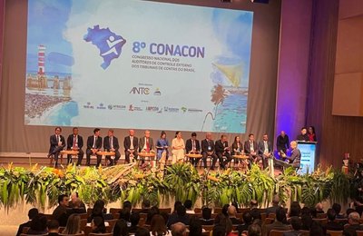 Membros do TCE/AL participam da abertura do 8º Conancom, em Maceió