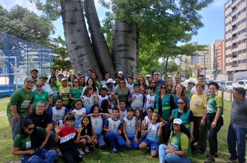 Alurb promove ação sustentável com estudantes da rede municipal de ensino