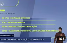 Governo antecipa divulgação dos resultados do Concurso Unificado