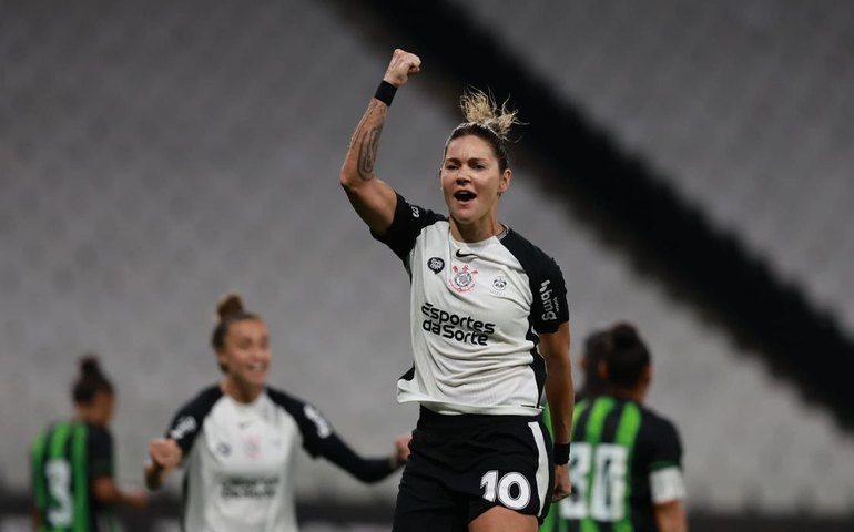 Sob o comando de Gabi Zanotti, Corinthians goleia América-MG