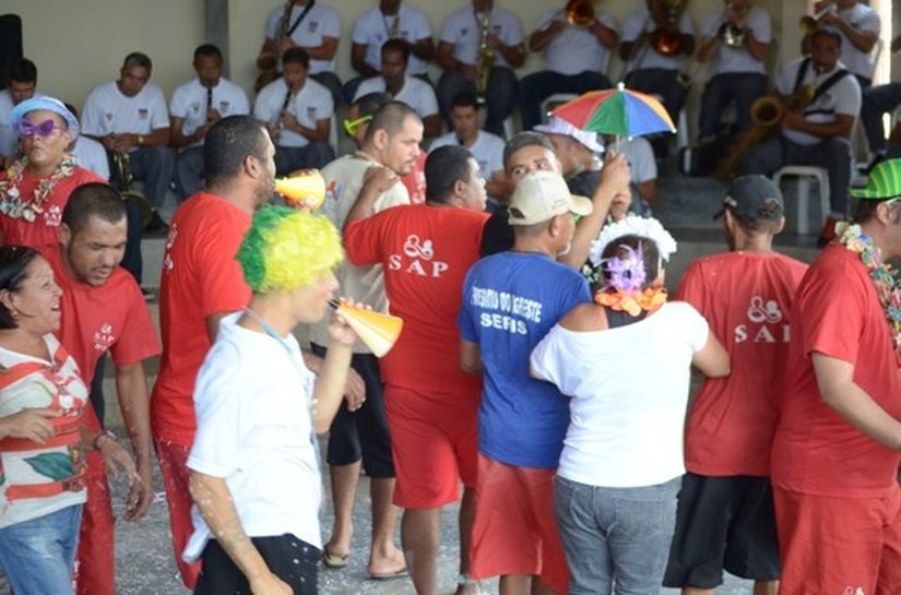 Atividades lúdicas marcam o carnaval do Centro Psiquiátrico Judiciário