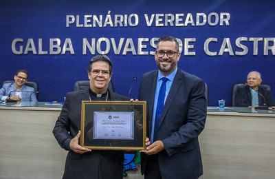 Câmara concede título de Cidadão Honorário a Dom Beto Breis, arcebispo de Maceió