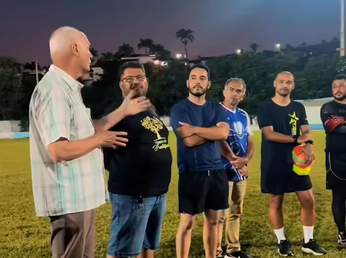 Tapete verde pronto para o futebol; Quebrangulo investe em irrigação no estádio municipal