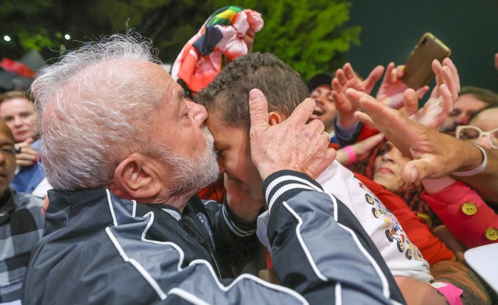 Lula durante campanha