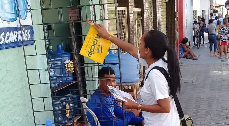 COMBATE A DENGUE NO BAIRRO SANTO ANTÔNIO / Foto: Ascom/SMS