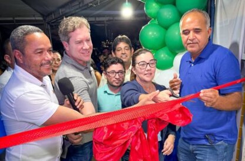 Tapera leva ação social para mais de 30 povoados, inclusive com inaugurações e sorteios como parte do mês das mães