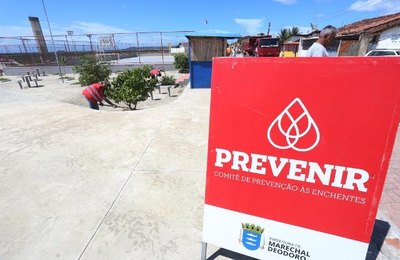 Prevenir: Equipes do programa seguem realizando melhorias na Terra da Esperança e na Barra Nova