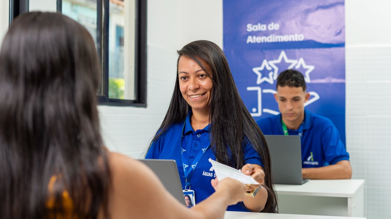 Atendimentos da Águas do Sertão na Central Já! de Palmeira agora são realizados por meio de agendamento online