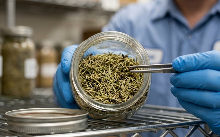 Anvisa determina recolhimento de lote de alecrim após identificar presença de insetos vivos