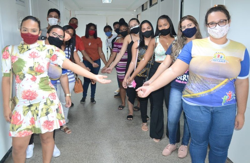 thumbnail_Voluntarios do grupo Ação Sergipana - Jusama.jpg / Foto: Assessoria de comunicação