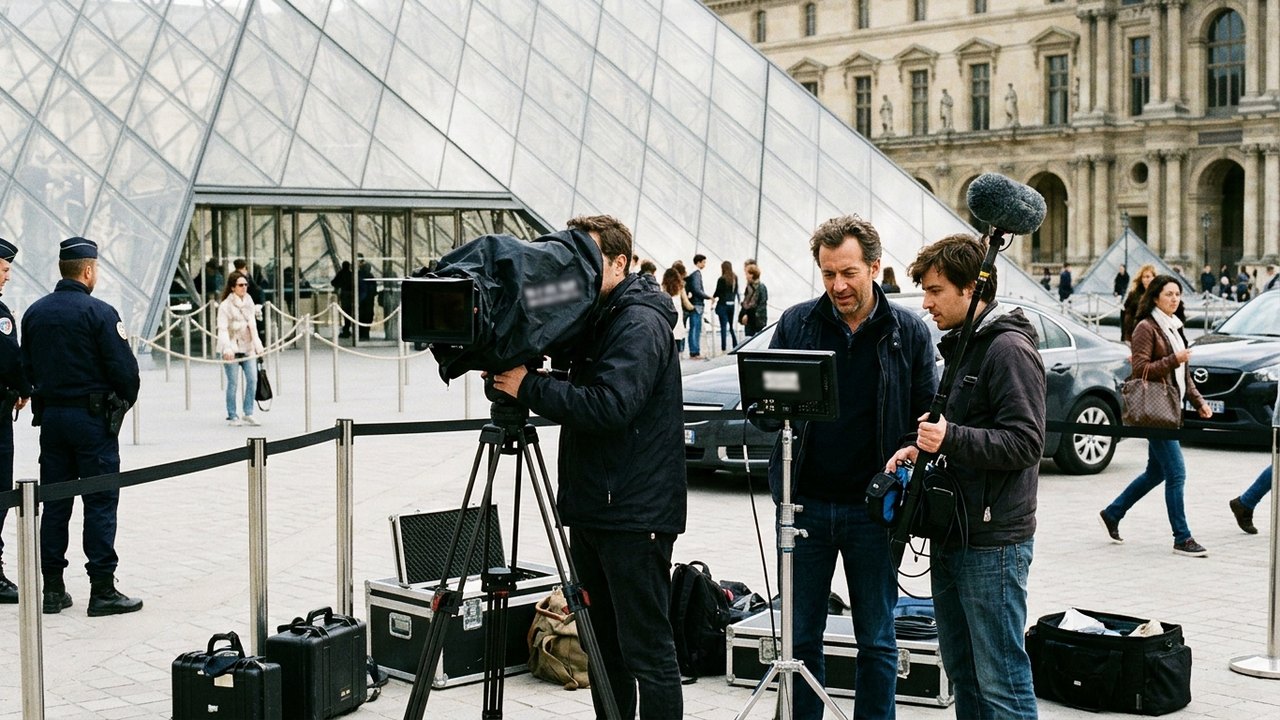 Roubo milionário no Louvre inspira filme e série documental