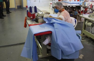 Seris duplica produção de máscaras para combate à Covid-19