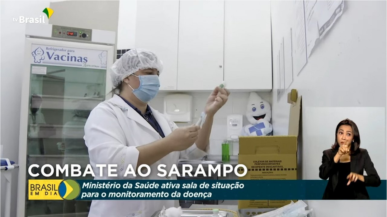 Surtos de sarampo reforçam ações de combate à doença